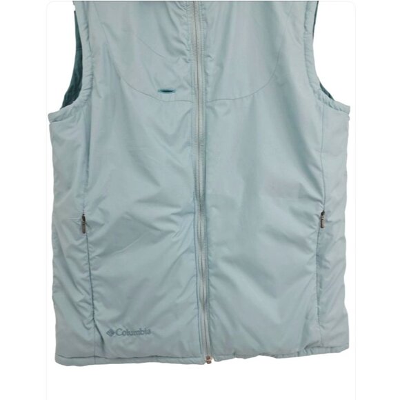 Columbia Teal Revisable Puffer Vest Size S - Picture 3 of 13